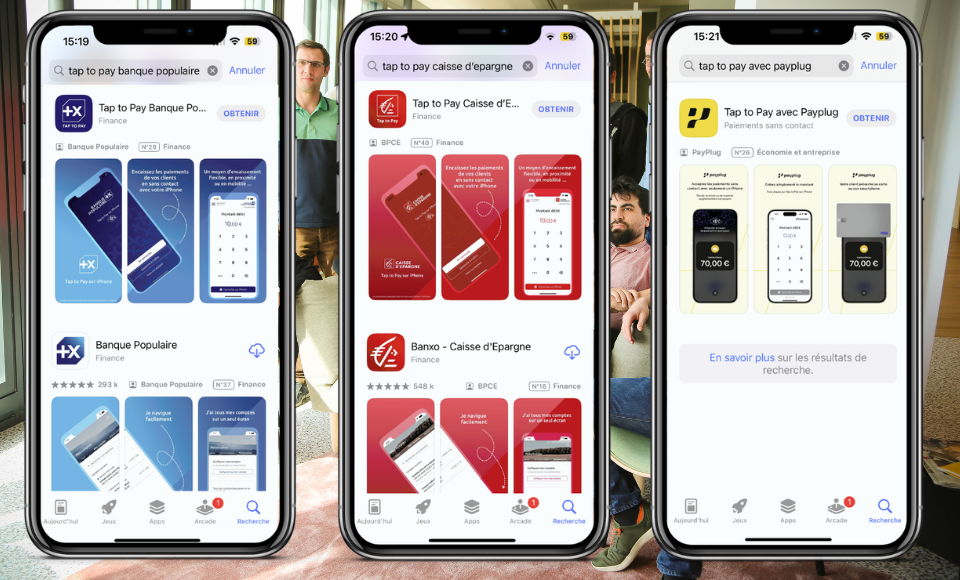 Le Groupe BPCE propose aux clients Banque Populaire, Caisse d’Epargne et Payplug la solution Tap to Pay sur iPhone
